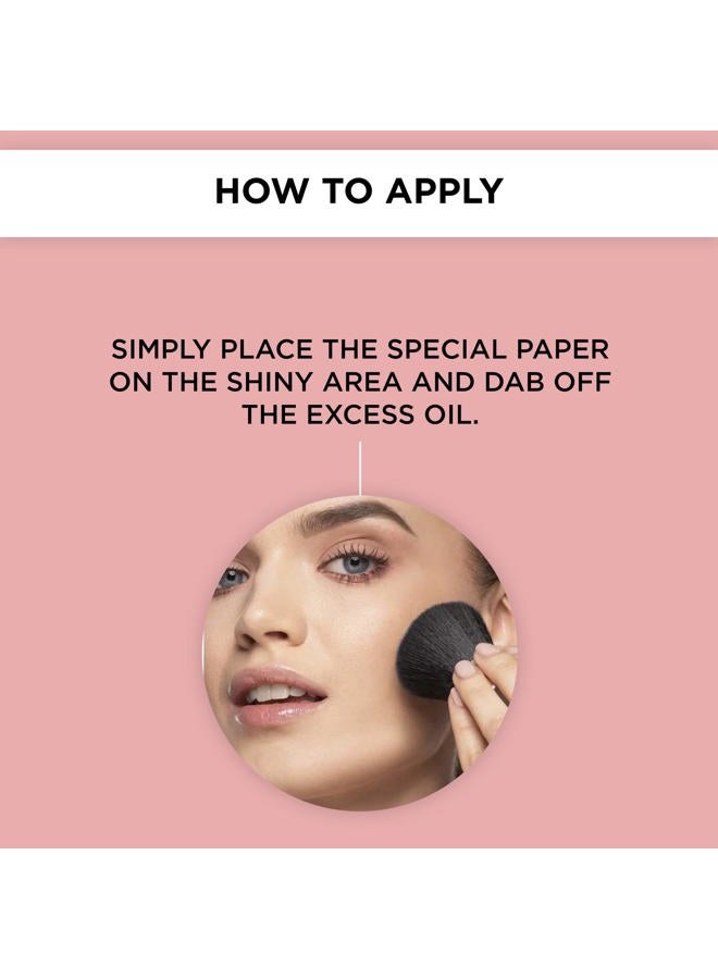 ARTDECO ورق التحكم في الزيت - ورق امتصاص الزيت - يمنح بشرتك لمسة غير لامعة - عبوة إعادة تعبئة تحتوي على 100 ورقة - للمكياج - للبشرة الدهنية - تصميم سهل الإخراج - غسول الوجه - 100 قطعة - Image 4