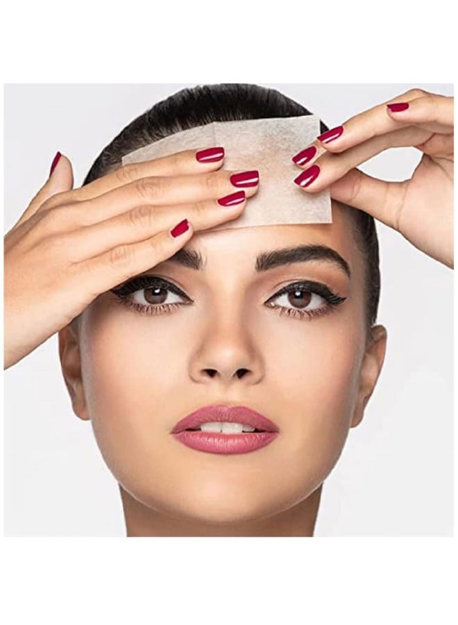 ARTDECO ورق التحكم في الزيت - ورق امتصاص الزيت - يمنح بشرتك لمسة غير لامعة - عبوة إعادة تعبئة تحتوي على 100 ورقة - للمكياج - للبشرة الدهنية - تصميم سهل الإخراج - غسول الوجه - 100 قطعة - Image 5