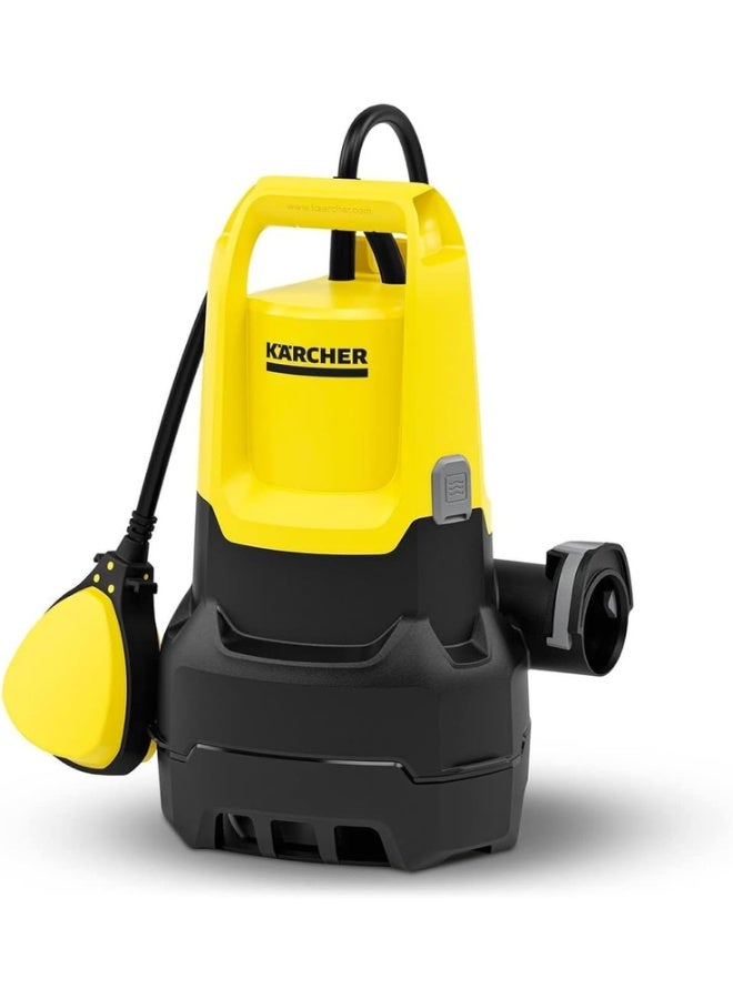 Karcher SP 11.000 Dirt Submersible Pump, Flow Rate: 11,000 l/h, Immersion Depth: max. 7 m, for Dirty Water with Particles up to a Size of 20 mm, Residual Water Height: 25 mm, Pressure: 0.7 bar - Image 1