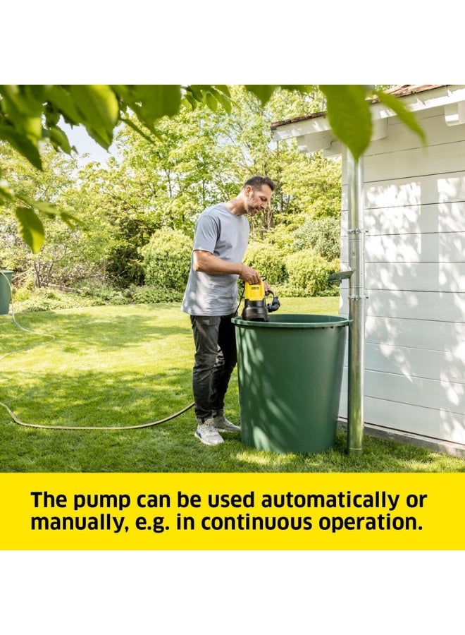 Karcher SP 11.000 Dirt Submersible Pump, Flow Rate: 11,000 l/h, Immersion Depth: max. 7 m, for Dirty Water with Particles up to a Size of 20 mm, Residual Water Height: 25 mm, Pressure: 0.7 bar - Image 4