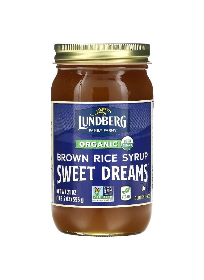 Lundberg Lundberg, Sweet Dreams, Organic Brown Rice Syrup, 21 oz (595 g)  - Image 1