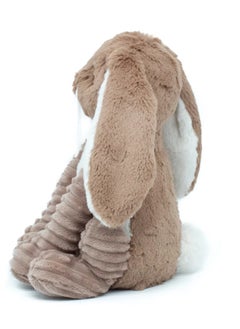 Les Deglingos Toudou the Rabbit Plush Toy - Beige Corduroy Bunny with Soft Ears, Eco-Friendly, Machine Washable, Ideal for Babies and Toddlers  - Image 4