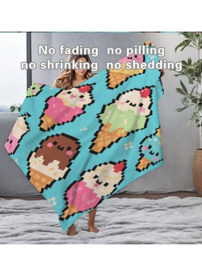 general Baby and children's cartoon flannel thin blanket (warm and comfortable, suitable for sleep, game use) 70cm*100cm - Image 4