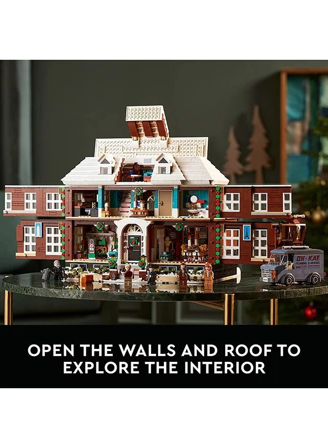 LEGO Ideas Home Alone Building Kit; Buildable Movie Memorabilia For Play And Festive Display; Delightful Gift Idea For Millennials; Fun Holiday Activity For All The Family (3955 Pieces) 21330