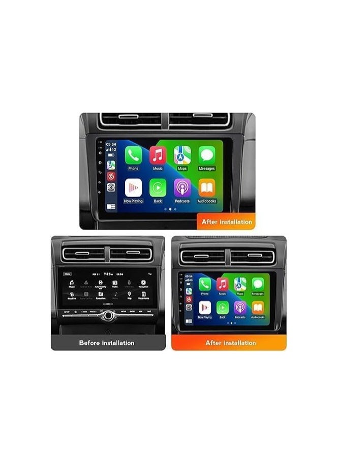 SHEZA STAR Android Car Stereo for Creta ix25 2020-2023 4GB RAM 32GB ROM Support Carplay, Mirror Link Wi-Fi BT, Radio GPS Navigation, 9 Inch IPS Touch Screen with AHD Camera Included  - Image 2
