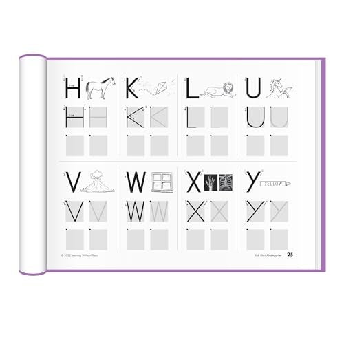 Learning Without Tears Kick Start Kindergarten, Age 3+, Preschool, Handwriting Practice, Writing Book, School & Home, Language Arts, Tutoring, Sensory - Image 3