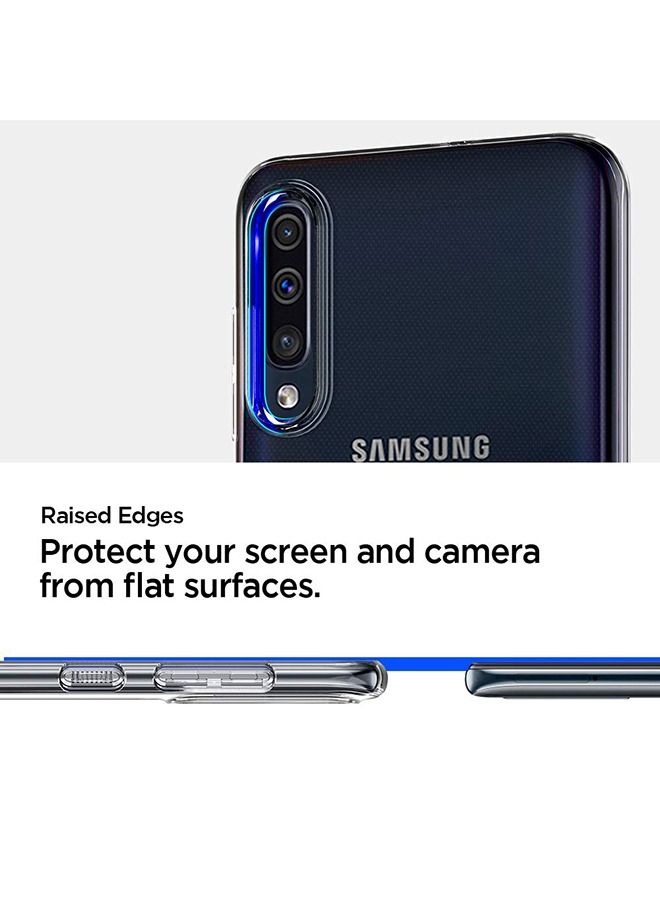 Liquid Crystal Back Cover For Samsung Galaxy A50/A50S/A30S Crystal Clear - Image 3