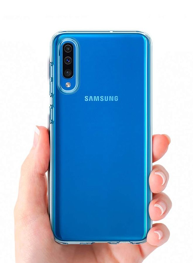 Liquid Crystal Back Cover For Samsung Galaxy A50/A50S/A30S Crystal Clear - Image 4