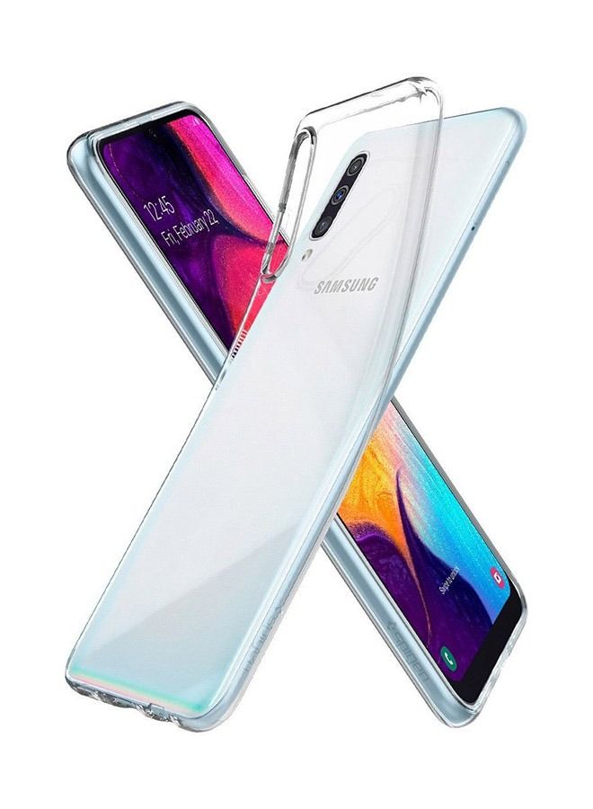 Liquid Crystal Back Cover For Samsung Galaxy A50/A50S/A30S Crystal Clear - Image 1