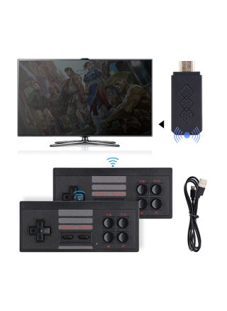 Wireless Mini Retro Game Console, 1500 Classic Games Handheld Classic Video Games Console Portable Gaming Device Compact Gaming Console with 2 Wireless Controllers for Family Fun Entertainment - pzsku/Z65E0B5E0A7B29454305BZ/45/1748030827/cfe8d119-2f86-4999-b5a7-c7debbf74ad9