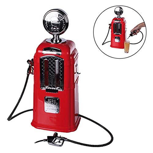 CALANDIS® Doubl Pump Gas Station Liquor Dispenser Bar Accessries for Rum Wine Red - Image 2