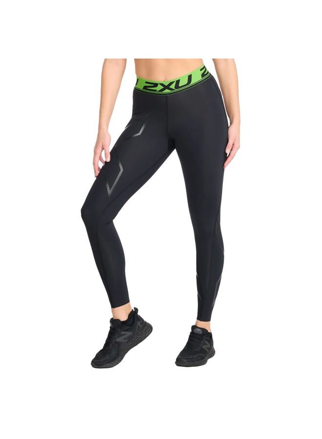 2XU WA4420B-REFRESH RECOVERY TIGHTS-BLK/NRO-M - Image 1