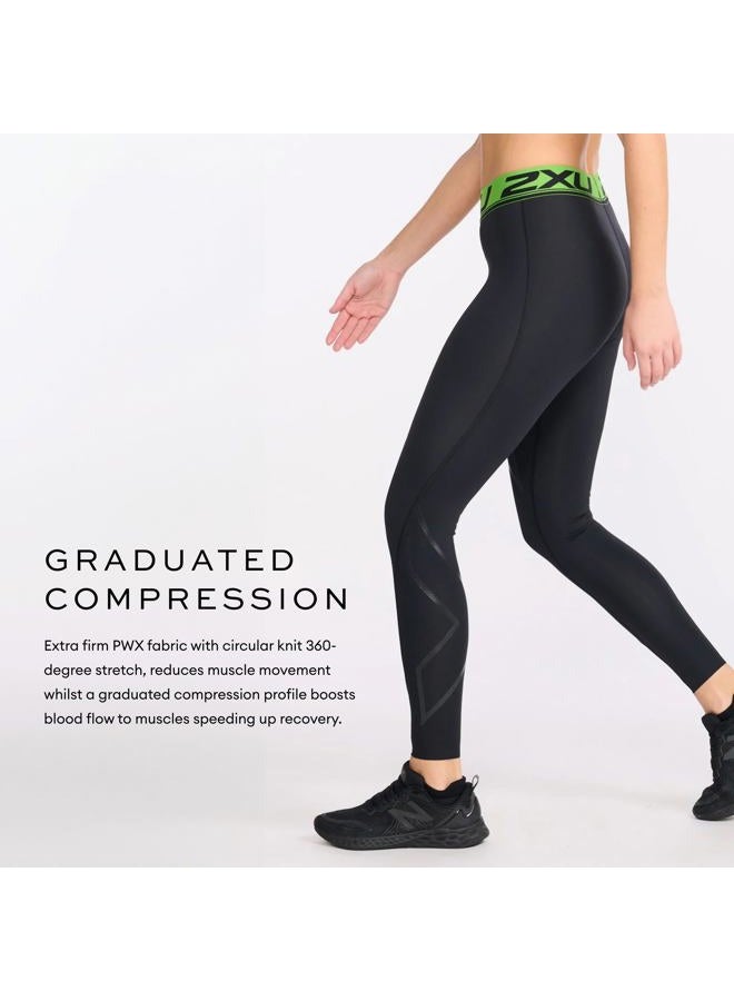 2XU WA4420B-REFRESH RECOVERY TIGHTS-BLK/NRO-M - Image 5