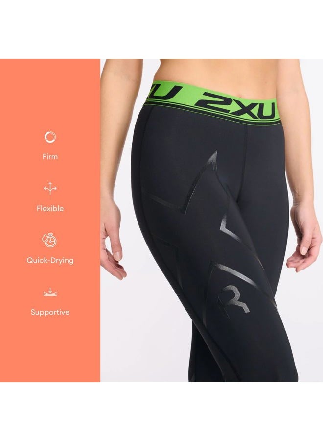 2XU WA4420B-REFRESH RECOVERY TIGHTS-BLK/NRO-M - Image 4