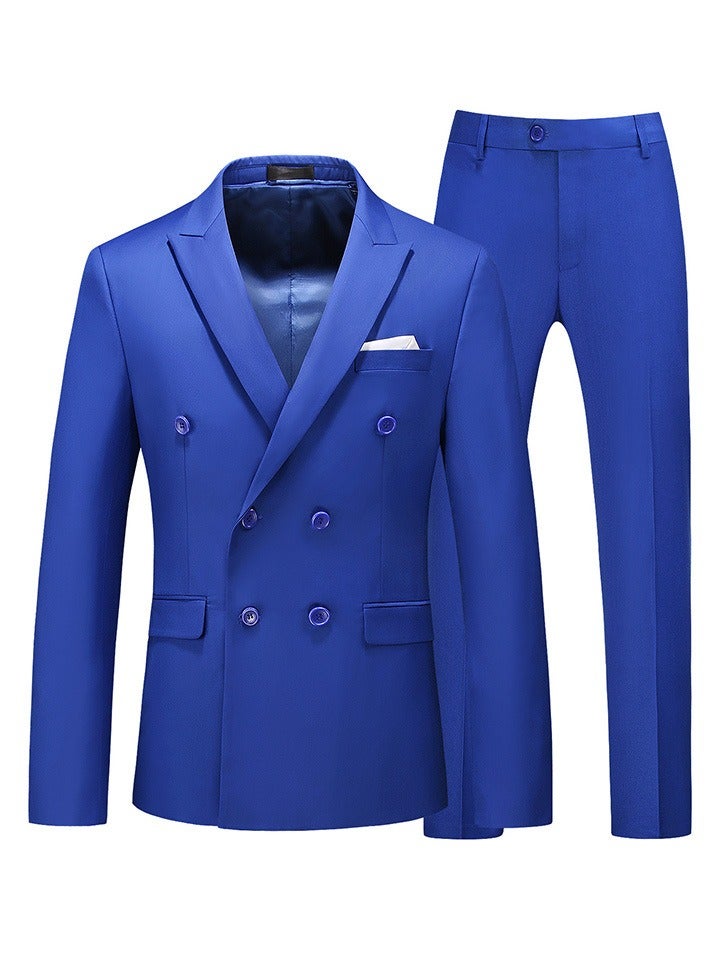 KUYING New Slim Fit Suit Set 