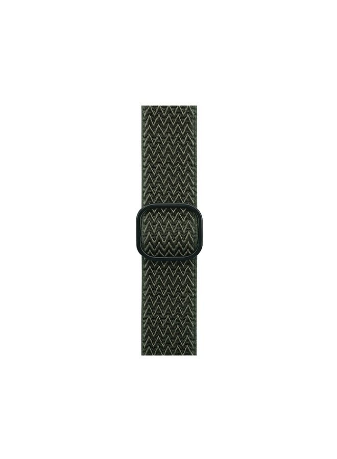 Braided Solo Loop Stretchy Strap Compatible with Apple Watch Band SE 42/44/45mm iWatch Series 7/6/5/4/3/2/1  - Image 2