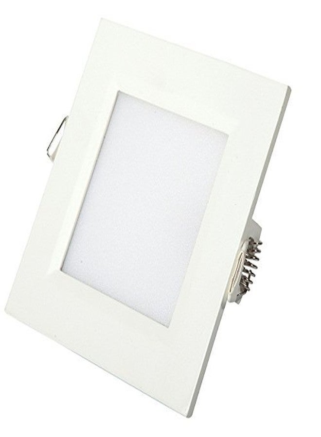 PUFFIN WhiteAluminum LED Slim Panel Light - Square (Pack of 2) (6 W) - Image 1