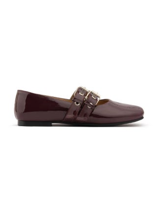 Double Belt Flat Mary Janes