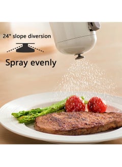 Excefore Glass Salt Shaker Dispenser, Precise Quantitative Seasoning Bottle, Seasoning Jar with Lid Sealed, Quantitative 0.5g Salt Each Press, Ration Salt Shakers, Spice Dispenser Seasoning Container  - Image 3