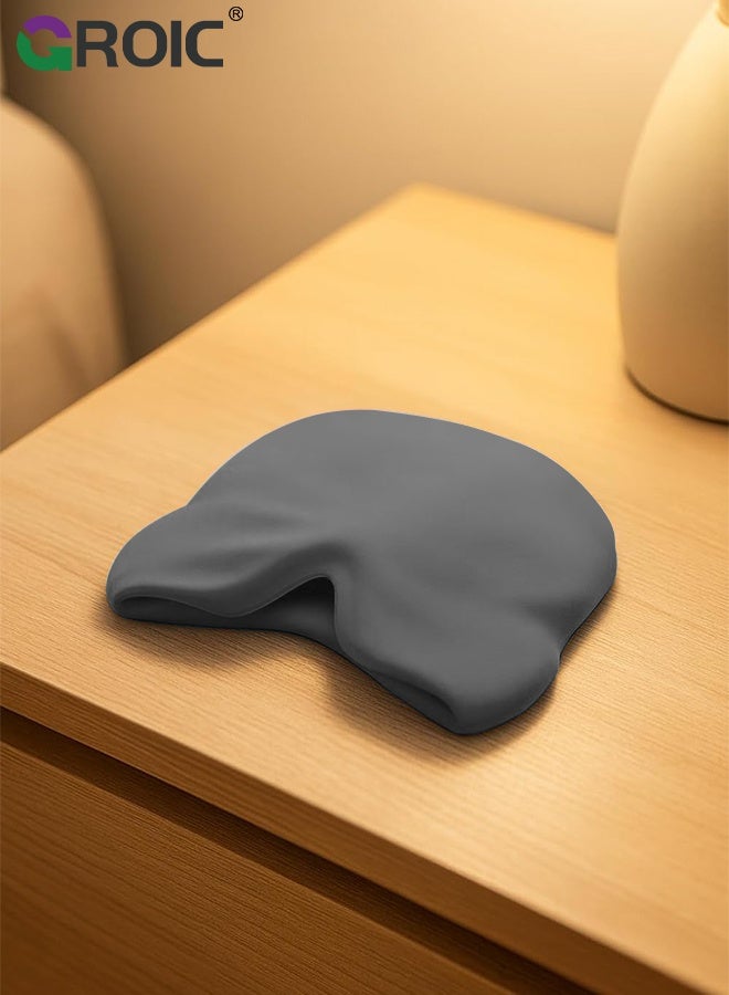 GROIC Migraine Ice Head Wrap, Gel Head Ice Pack Wrap with Hot and Cold Therapy, Headache Ice Pack Eyes Mask for Sinus, Puffy Eyes, Tension and Stress Relief (Single Layer 260g) - Image 3