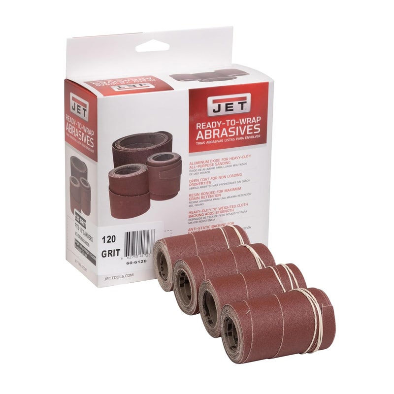 JET 16 ReadytoWrap Sandpaper 120 Grit 606120 - Image 3