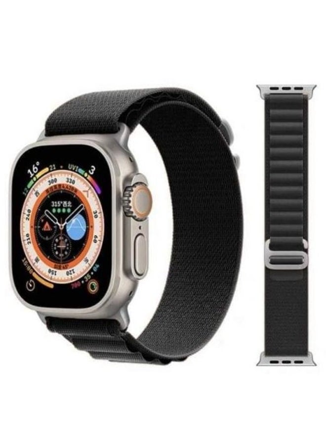 Generic - Nylon Fabric Band Wrist Strap For Apple Ultra Watch 42mm 44mm 45mm 49mm - Image 1