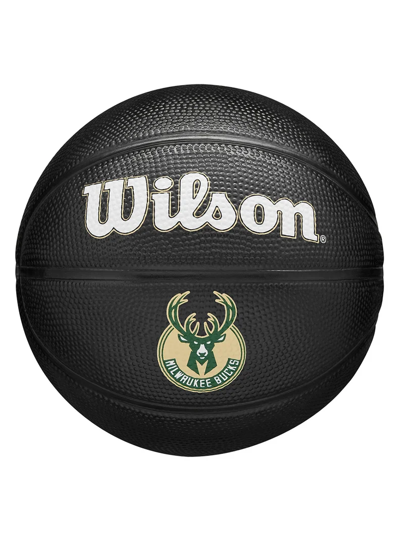 Wilson NBA Team Tribute Mini Milwauckee Bucks - Size 3 (mini ball) - Black