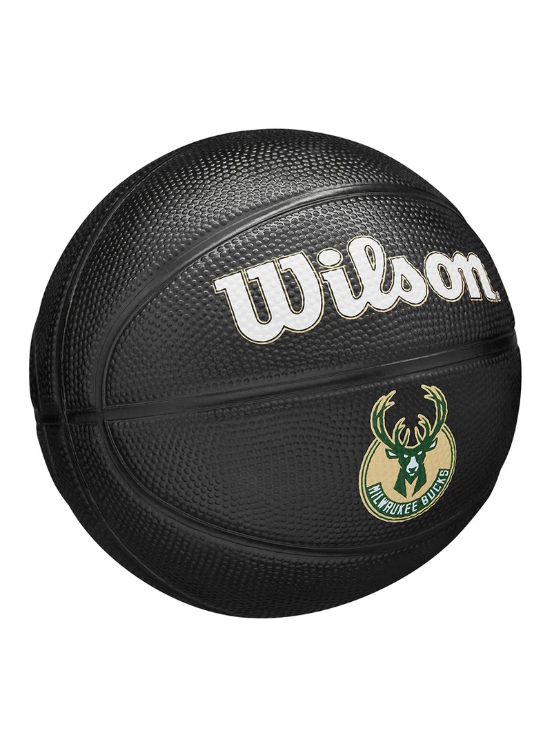 Wilson NBA Team Tribute Mini Milwauckee Bucks - Size 3 (mini ball) - Black