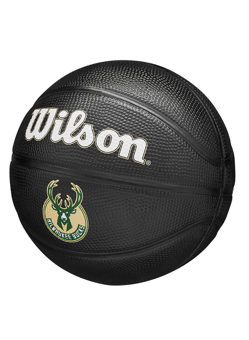 Wilson NBA Team Tribute Mini Milwauckee Bucks - Size 3 (mini ball) - Black