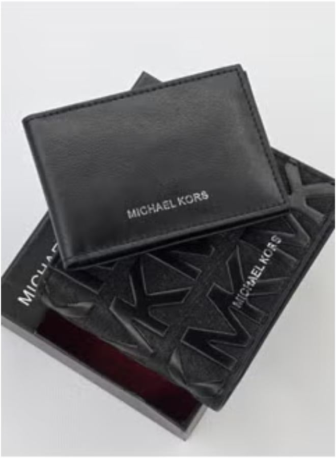 Michael Kors Men's Bifold Wallet with Embossed Logo