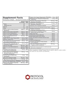Protocol For Life Balance Protocol Ortho Multi - Antioxidants, Bone Health, Multivitamin for Women - 90 Softgels  - Image 2