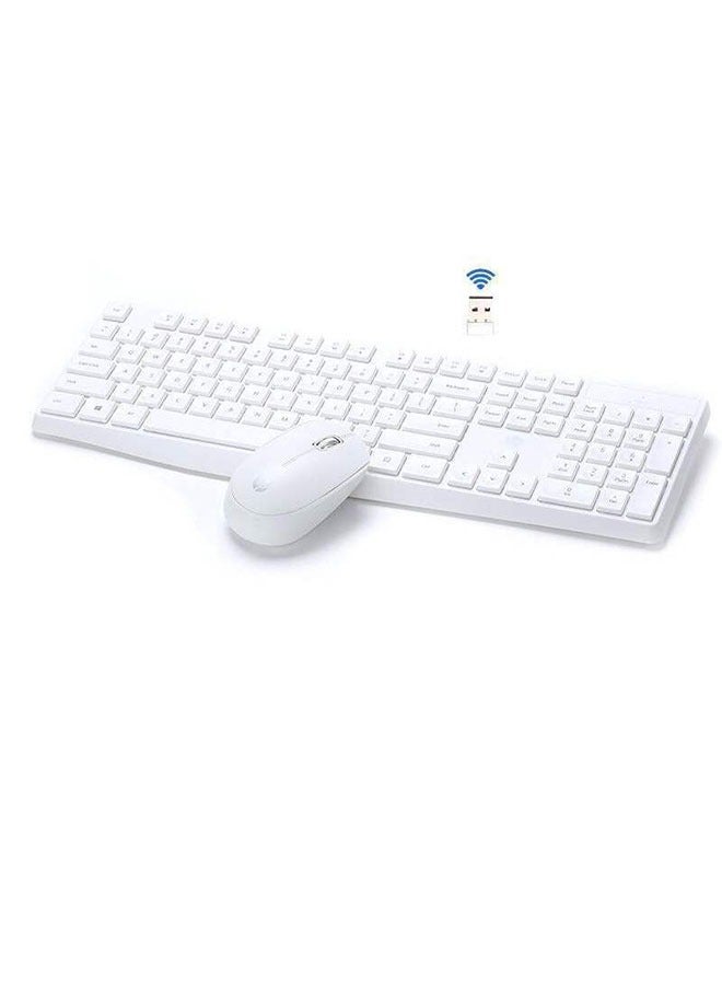 Keyboard And Mouse Combo For 2.4 GHz Wireless Connections, Professional Optical Sensors, Optimised Keystrokes - Image 1
