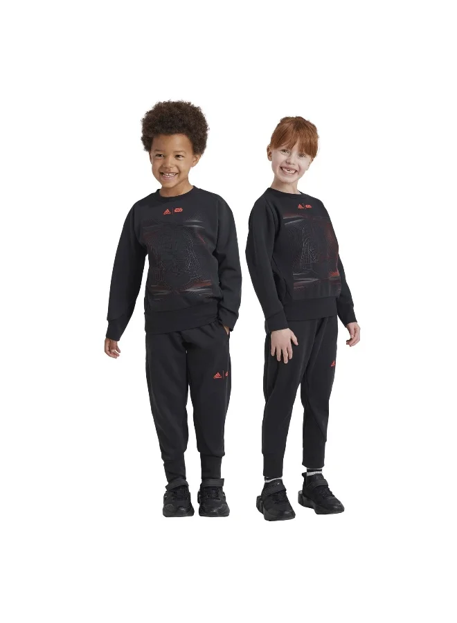 Adidas Lk Sw Zne Jog Black Training Suits 1824