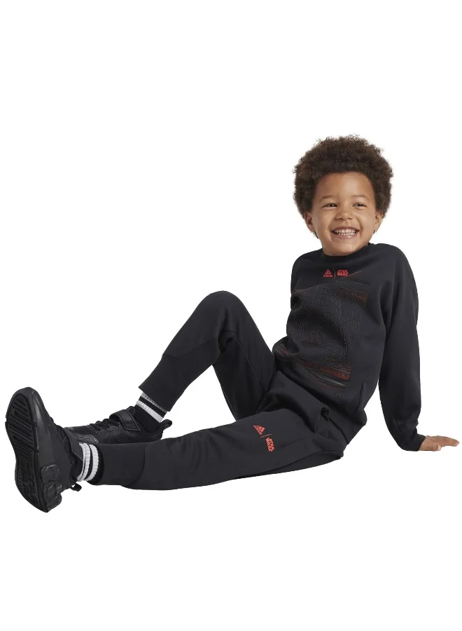 Adidas Lk Sw Zne Jog Black Training Suits 1824