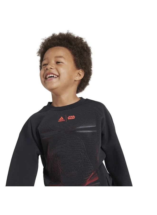 Adidas Lk Sw Zne Jog Black Training Suits 1824