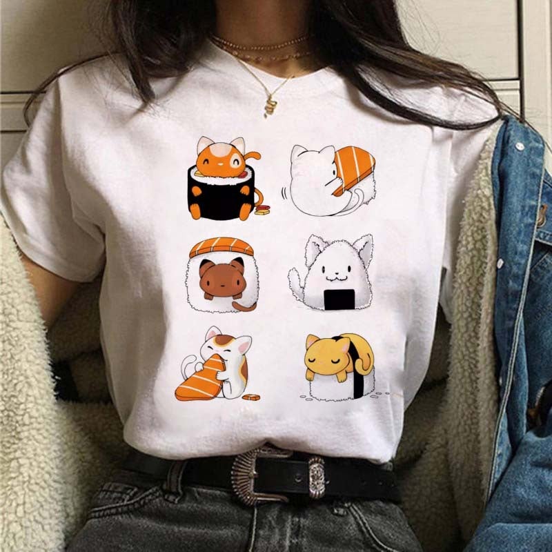 [Send On The Same Day] Supply T-Shirt Printed T-Shirt Women'S Short-Sleeved Women'S Clothing - Image 4