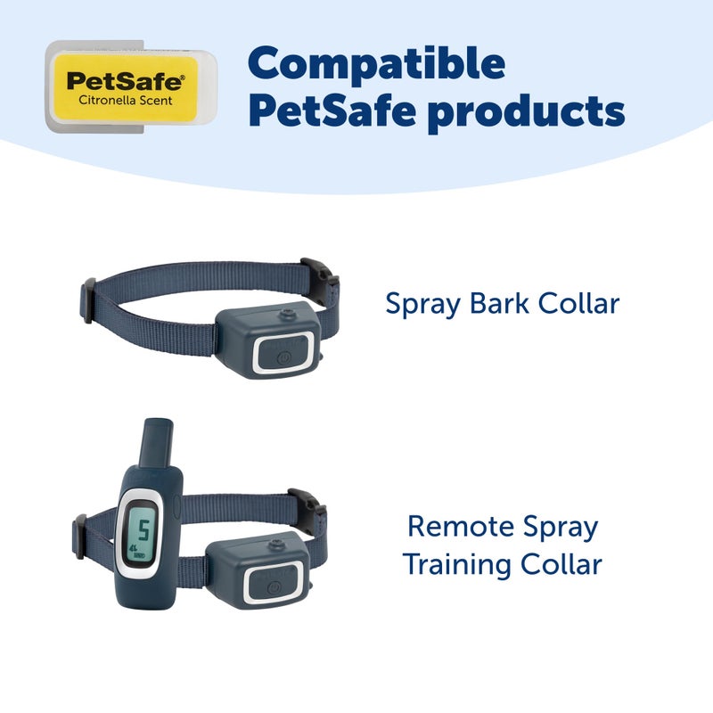 PetSafe Spray Refill - Citronella - No-Mess Replacement Cartridges Spray Dog Bark Collar Remote Training Collar - Refill Cartridge Only - 3-Pack - PAC00-16371 - Image 4