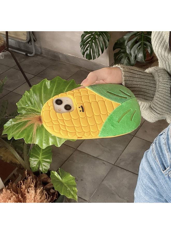 Zaboon Case For iPhone 13 Pro Max Cartoon 3D Corn Silicone Phone Case - Image 3