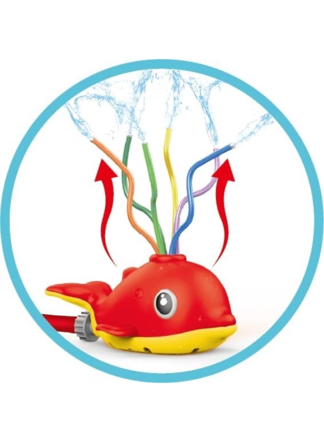 New Boy Aqua Dolphin Splash Water Sprinkler Toy, Outdoor Garden Water Spray Toy for Kids, Fun Summer Backyard Water Play Toy, Perfect Beach and Pool Toy for Boys Girls Ages 3+ - 698135 - Image 3