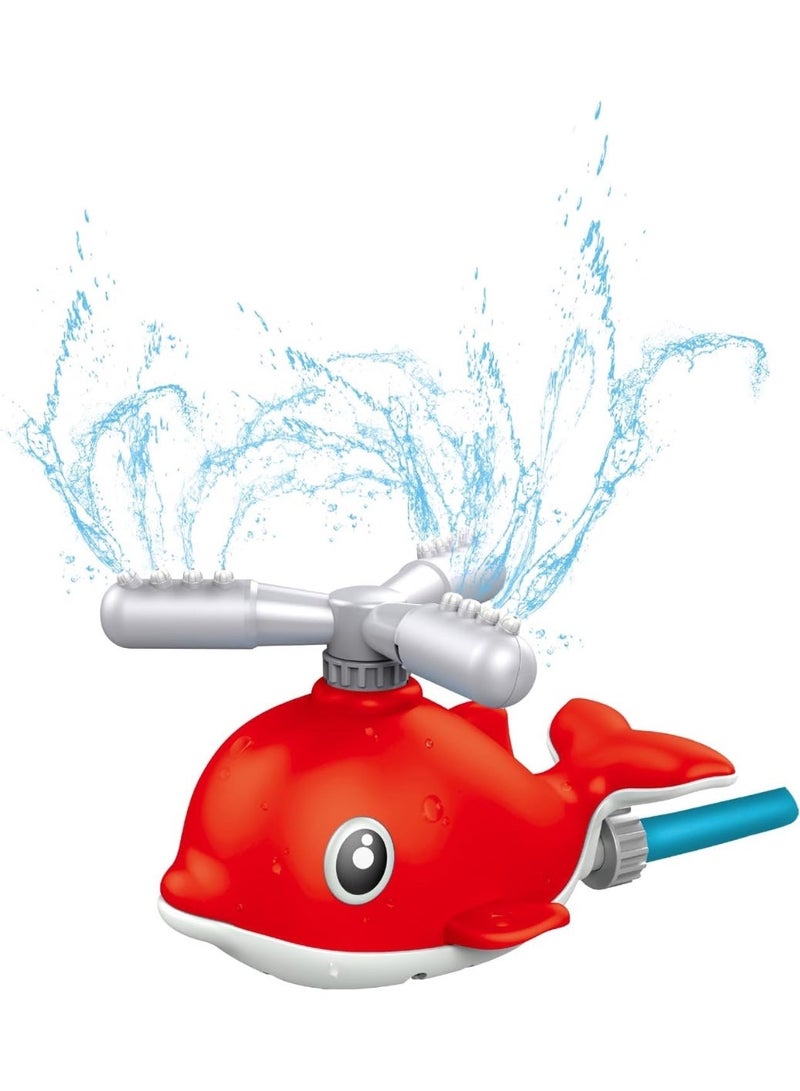 New Boy Aqua Dolphin Splash Water Sprinkler Toy, Outdoor Garden Water Spray Toy for Kids, Fun Summer Backyard Water Play Toy, Perfect Beach and Pool Toy for Boys Girls Ages 3+ - 698135 - Image 1