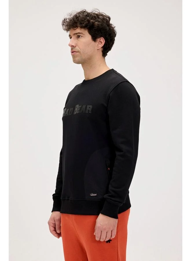 Bad Bear  Marlow Black Men's Sweatshirt. for Men | Best Price UAE