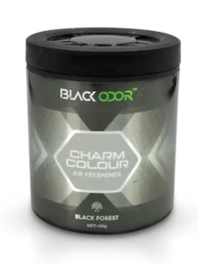 رائحة سوداء معطر جو بلاك أودور BO-38 تشارم كولور، 180 غرام - يدوم طويلًا غير سام مناسب للسيارة، المنزل، المكتب، أماكن المعيشة والعمل بلاك فورست - Image 2