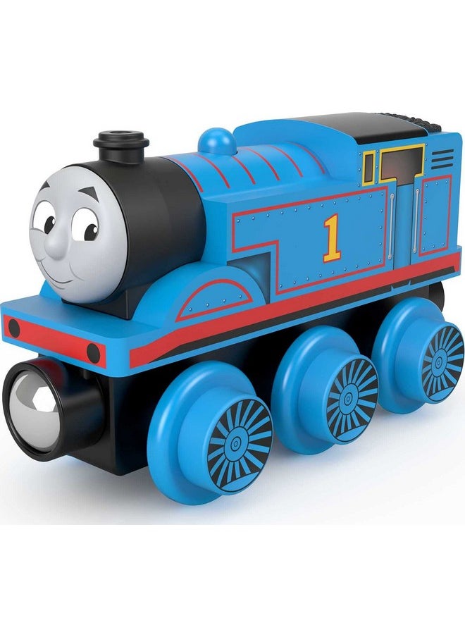 THOMAS & FRIENDS Wooden Railway Toy Train Thomas Push-Along Wood Engine For Toddlers & Preschool Kids Ages 2+ Years  - Image 5