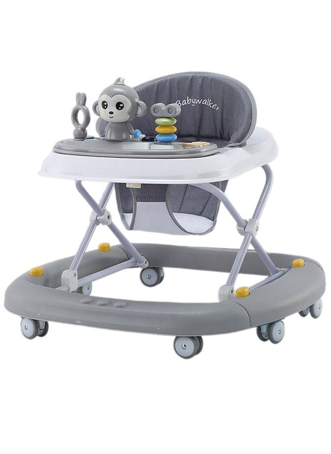 BABYCARA Infants Musical Baby Walker and Rocker Function With Adjustable Height  - Image 1