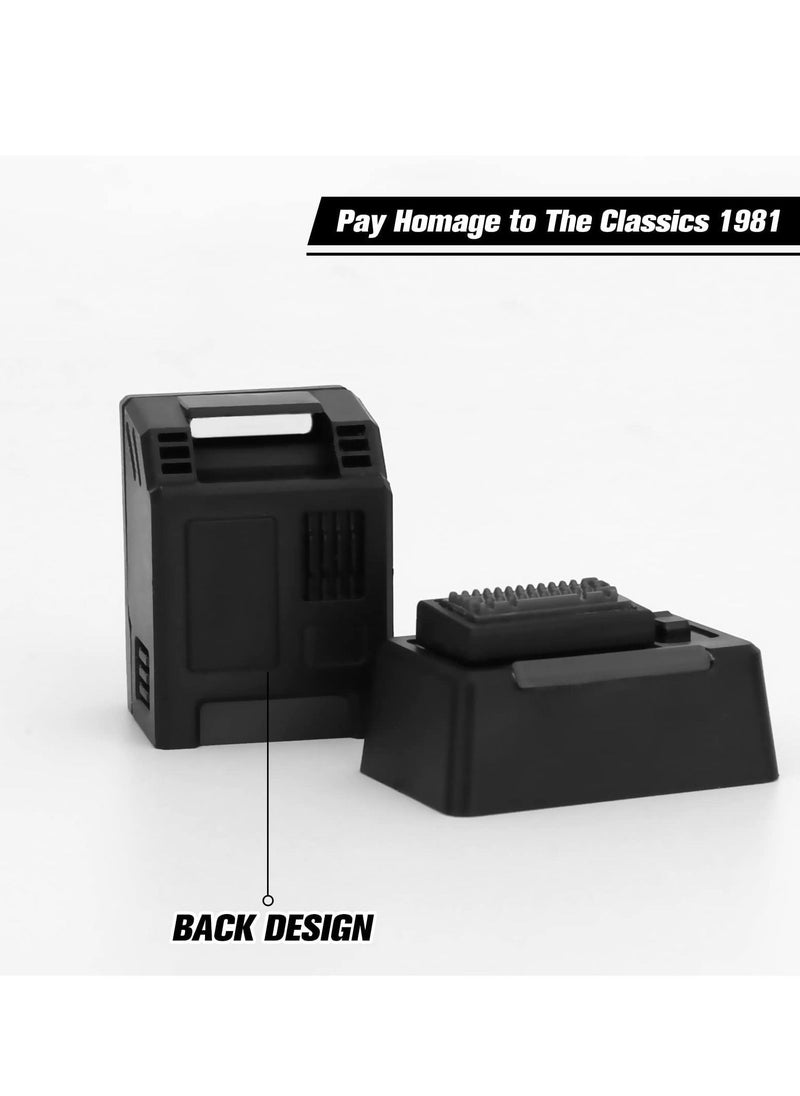Y&D - Custom Keycaps for Esc Key and Tab - Magnetic Light Transmission Classic Retro Mechanical Backlit Keyboard Keycap GK61 GK64 SK87 GH60 PC Gamer ect Most Keyboard(Black) - Image 1