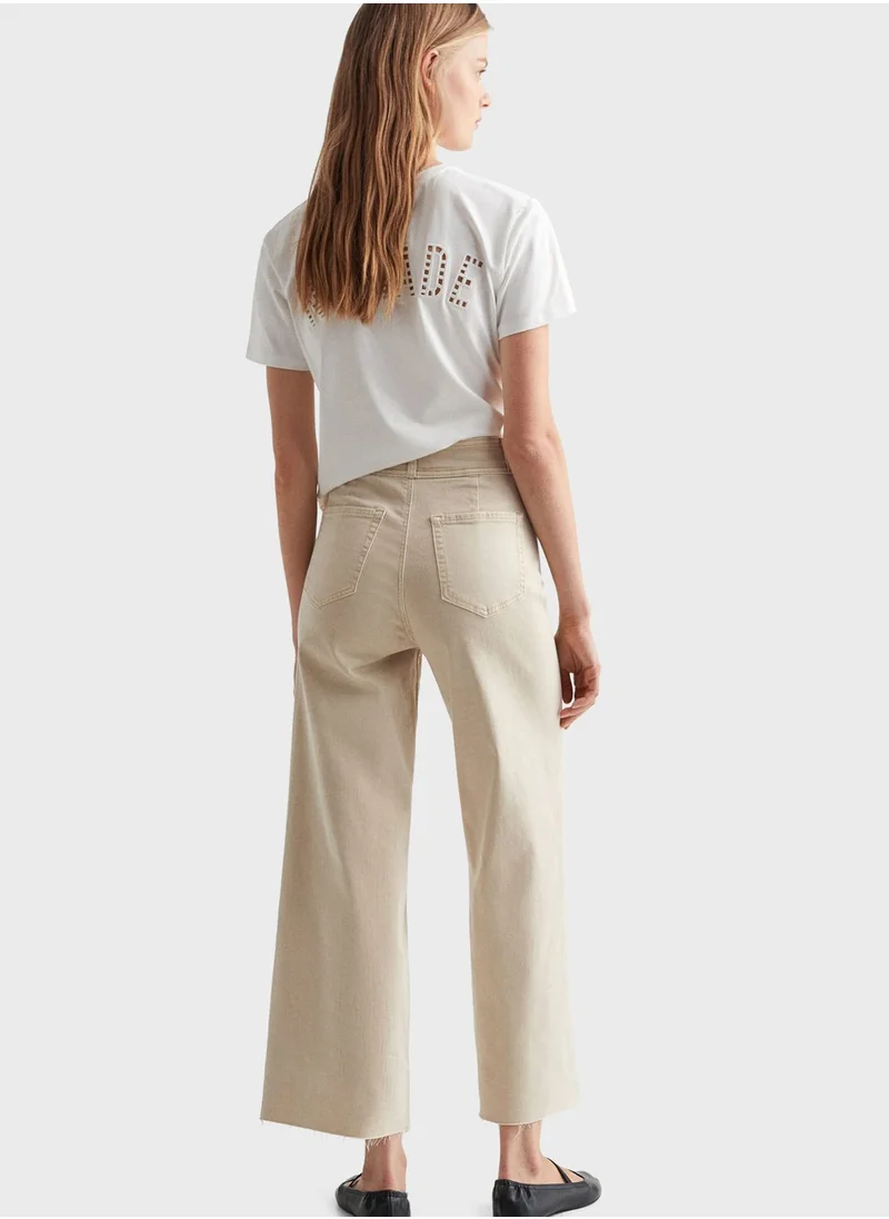 MANGO Youth Flared Jeans