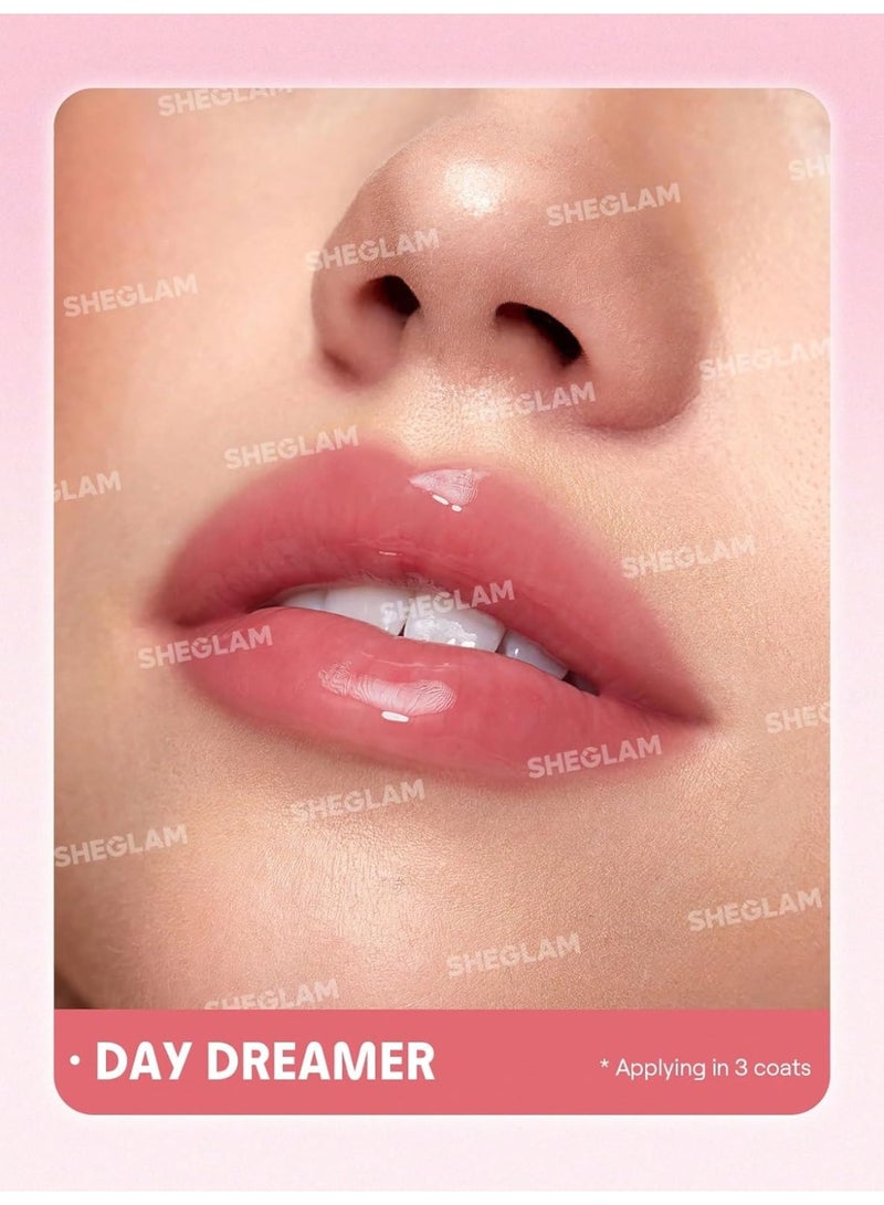 SHEGLAM Jelly Wow Tinted Lip Oil - Daydreamer - 7.5g - Image 4