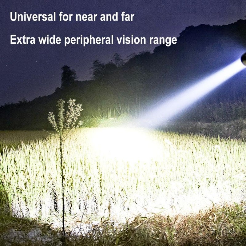 Ritmo Mini LED Torch Pocket Torch USB Micro Rechargeable Lumens Mini LED Torch Small Handheld Mini LED Torch Black - Image 4