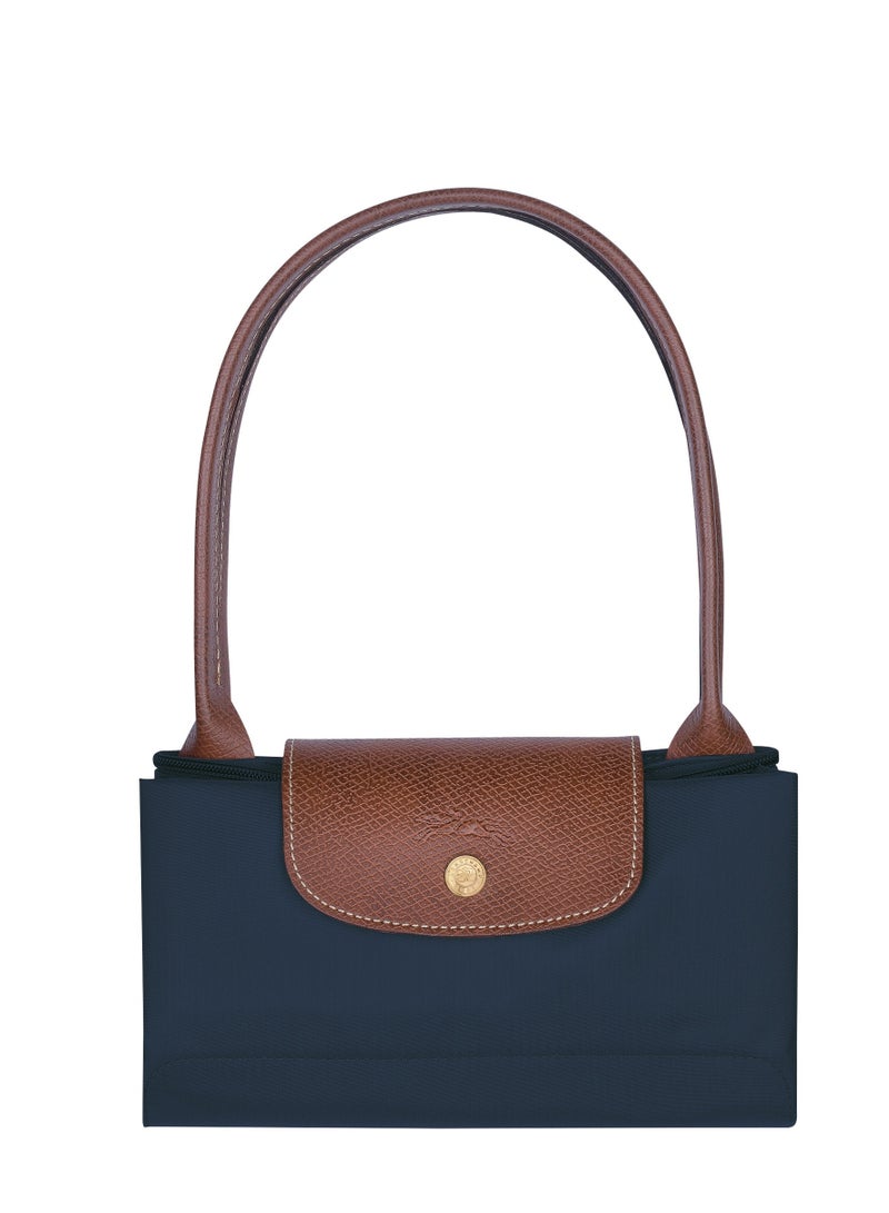 CHAMPS Short Handle Zipper Snap Closure Canvas and Leather Trimmed Tote Medium Women's - Image 5
