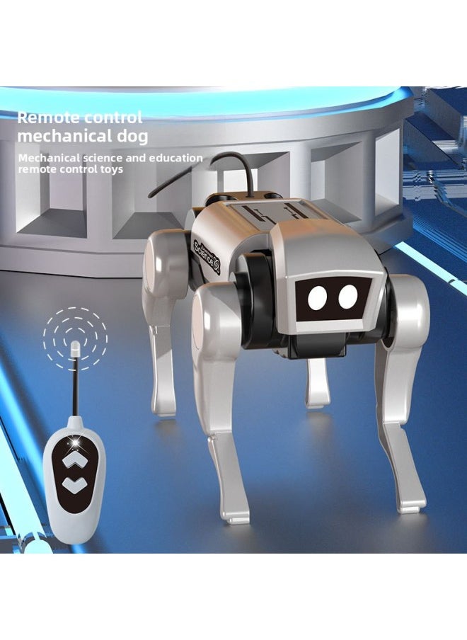 Science And Education Solar Robot Dog Manual Diy Assembled Scientific Experiment Toys Parent-child Interactive Robot Wholesale-Color:Solar Version (cat + Dog)  - Image 5